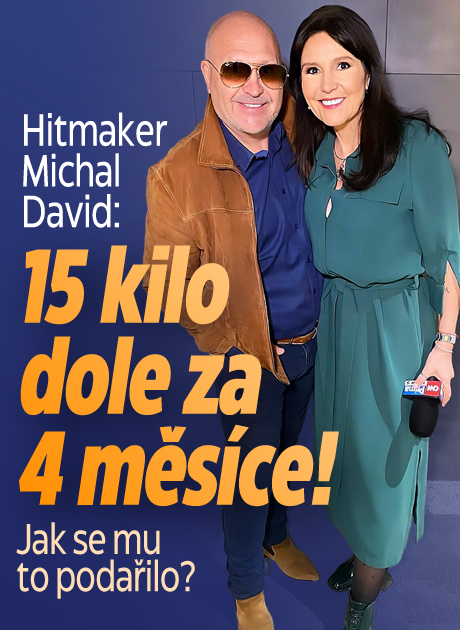 Hitmaker Michal David shodil 15 kilo za 4 měsíce: Jak?