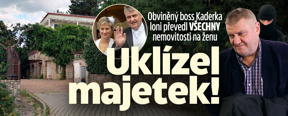Obviněný tenisový boss Kaderka loni převedl všechny nemovitosti na manželku: Uklízel majetek!